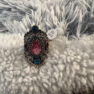 Size 10 cocktail ring. Turkish style